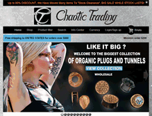 Tablet Screenshot of organicjewelrywholesale.com
